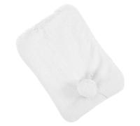 MUCKLILY Tapis de Couchage en Coton Blanc pour Lapin et Hérisson Fond Antidérapant, Chaud et Confortable, pour Maison d'animaux Petits et Doux