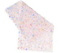 MUCKLILY Tapis de Table à Paillettes pour Nail Art, Coussin de Manucure Souple et Absorbant, Repose-bras Confortable pour Salon et Usage Professionnel, Fournitures pour Ongles, Utilisation