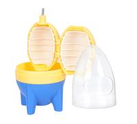 MUCKLILY Tire-œufs Manuel en Plastique Alimentaire, Batteur Œufs Manuel pour Mélanger Blancs et Jaunes D'œufs, Ustensile Cuisine Simple et Rapide, Outil Pratique pour Préparation Œufs