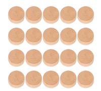 MUCKLILY Trombone Water Key Corks Spit Valve Pads, 15 Pièces, Plastic, Khaki, Easy Installation, Music Practice and Maintenance, For Beginners and Students