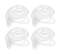 MUCKLILY Tube de Raccordement Flexible en Plastique pour Appareils de Beauté, Système de Connexion Précis et Transmission Haute Efficacité, pour Soins du Visage et Ventouses à Vide