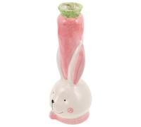 MUCKLILY Vase Lapin Figurine en céramique Pot de Fleur de Lapin décor de Vase de Salon Pots à Fleurs Pots de Fleurs en céramique Vase à Fleurs hydroponiques Rose