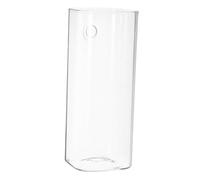 MUCKLILY Vase Mural Verre Transparent pour Fleurs Conteneur de Décoration à Suspendre pour Aménagement Intérieur Élégant