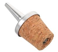 MUCKLILY Verseur pour Bouteilles Amères avec Bouchon Doseur en Liège Naturel Bec Verseur Précis pour Spiritueux et Huiles Accessoire Bar Multifonction pour Cocktails à Domicile et