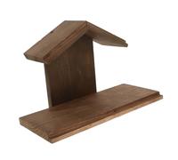 MUCKLILY Wooden Nativity Set with Jesus Artistic Handcrafted Manger Decoration for Christmas Party and Church Unique Religious Scene Ornament