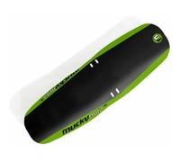 Muckynutz Face Fender X-Large Front Fork Mudguard Noir / Vert Black / Green