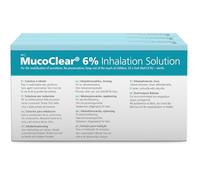 MucoClear 6% NaCl Inhalationslösung, 60 pc Ampoules