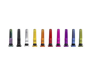 MUCOFF - Stealth Tubeless Puncture Plugs - Kit Léger et Résistant pour Colmater Les Grosses Crevaisons - Kit Intégrable dans Le Guidon - Violet