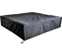 Mucola Housse de protection pour meubles de jardin Bâche de protection Salon Canapé Table Résistant aux intempéries Noir - Fauteuil de jardin 64x64x80
