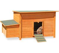 Mucola Poulailler Nid de poule en bois Cage de poules Nid de ponte Petit animal Poulailler Cage de lapins Nichoir en bois Enclos extérieur