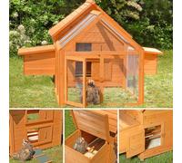 Mucola Poulailler Poulailler Petit animal Lapin Poulet Enclos Maison Poulailler Volailles Cage à poules