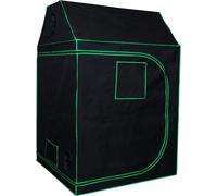 Mucola Serre Tente pour plantes Growbox Indoor Tente de culture Armoire de culture Darkroom Frühbeet Noir Vert - 120x120x180cm