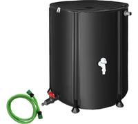 Mucola Tonneau de pluie 100L pliable Tonneau d'eau de pluie Réservoir d'eau de pluie