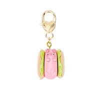 MUCOOS Porte-clés avec motif de dessin animé cochon, un porte-bonheur de style dessin animé, parfait pour l'anniversaire de votre petite amie ou la rentrée scolaire