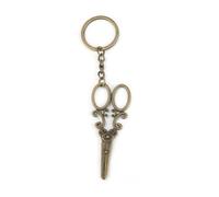 MUCOOS Porte-clés en forme de ciseaux, cadeaux personnalisés pour enseignants, cadeaux conçus de manière unique, cadeaux d'amitié pour femmes, cadeaux d'enseignants, porte-clés en métal, porte-clés,