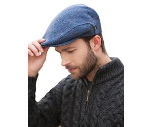 Mucros Weavers Casquette plate irlandaise Trinity pour homme Newsboy, Col 110, Taille S