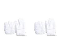 Mucshim Ensemble de gants de four vierges de sublimation, gants et sous-plat de sublimation pour accessoires de cuisine et salle à manger DIY, 8 pièces