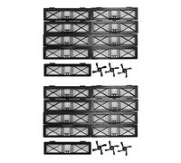 Mucshim Lot de 18 filtres Hepa - 6 brosses latérales - Pour D3 D4 D5 D6 D7 D70 D75 D80 D85 - Botvac 75E 80 85