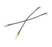 Mucshim Lot de 2 adaptateurs d'antenne 4G SMA vers TS9 mâle 15 cm pour antenne externe routeur E5372 E5577 E5786 E5787
