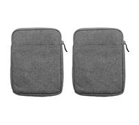 Mucshim Lot de 2 étuis de protection anti-chocs pour liseuse électronique Paperwhite 4/3/2/1 Voyage Kpw3 958/558/499 8 Pocketbook Noir