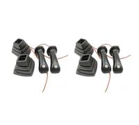 Mucshim Lot de 2 manettes Assy Gears pour pelleteuse L+R avec couvercle anti-poussière pour Rexroth Yuchai Lovol Longgong - 55/60/65/75-8/80