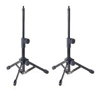 Mucshim Lot de 2 mini supports de microphone avec filetage 1/4 pour réunions, conférences, discours et