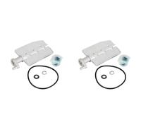 Mucshim Lot de 2 valves en aluminium pour réparation de voiture - Produit compatible avec les séries 3 5 7 X3 X5 Z3 Z4 DISA M54 2.2 2.5