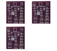 Mucshim Lot de 3 adaptateurs universels 25 en 1 SMD vers DIP8, 22 en 1 SMD, carte de circuit imprimé 4 couches, pour SOIC8/16 SOP8 DFN8 USON8 DFN8 SOT5 SOT6 WSON8