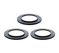 Mucshim Lot de 3 bagues d'adaptation en métal pour appareil photo Step Up 55 à 77 mm