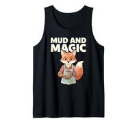 Mud and Magic Gardening Fox Coffee Citation Débardeur