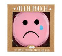 Mud Emoji Happy/Sad Face Ouch Pouch Set, Pink