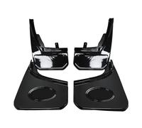 Mud Flaps Guard Splash Pour Land Pour Rover Pour Defender Pour L663 4 Pièces Ensemble Garde-boue Garde-boue Garde-boue Voiture Kit De Protection Carrosserie(Glossy black)
