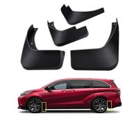 Mud Flaps Kit for 2024 Toyota Sienna 2021-2023 Mud Splash Guard Front and Rear 4-PC Set by TOPGRIL