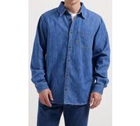 Mud Jeans Chris Denim Shirt Medium Stone Taille: M | Casual chemises Outlet | Homme | Bleu