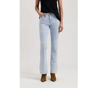 Mud Jeans Isy High Flared Light Stone Taille: W26L32 | Pantalons larges Outlet | Femme