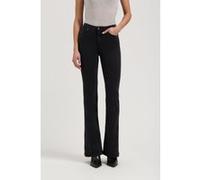Mud Jeans Isy High Flared Stone Black Taille: W28L30 | Pantalons larges Outlet | Femme | Le Noir