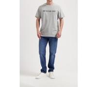 Mud Jeans Robin Tee Heather Grey Taille: XXS | Chemises Outlet | Unisex | Gris