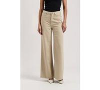 Mud Jeans Sara High Loose Flow Sand Taille: W30L32 | Évasés pantalons Outlet | Femme | Marron