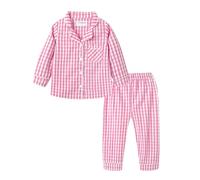 Mud Kingdom Garçons Pyjama col Boutonné à Carreaux Mignon RSE 7-8 Ans