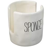 Mud Pie 4144000 Porte-éponge en céramique