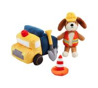 Mud Pie Ensemble de peluche de construction pour enfants; 12,7 x 20,3 cm