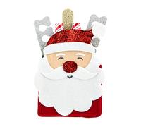 Mud Pie Ensemble de vernis à ongles de Noël pour enfants, Père Noël, 12,7 x 8,9 cm