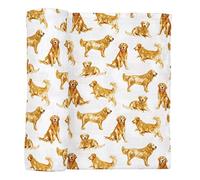 Mud Pie Golden Muslin Swaddle Blanket