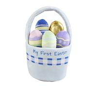 Mud Pie Panier de Pâques en peluche pour garçon