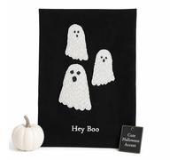 Mud Pie Serviette de Perles d'halloween, fantôme, 66 x 35,6 cm