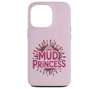 Mud Princess Run Mudda Queen Mudder Sistas Kids Sister Coque pour iPhone 13 Pro