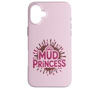 Mud Princess Run Mudda Queen Mudder Sistas Kids Sister Coque pour iPhone 16 Plus