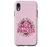 Mud Princess Run Mudda Queen Mudder Sistas Kids Sister Coque pour iPhone XR