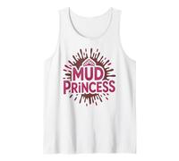 Mud Princess Run Mudda Queen Mudder Sistas Kids Sister Débardeur