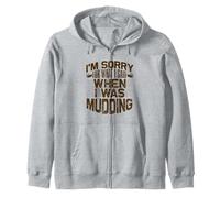 Mud Running Désolée pour ce Que J'Ai Dit Quand Mudding Sweat à Capuche